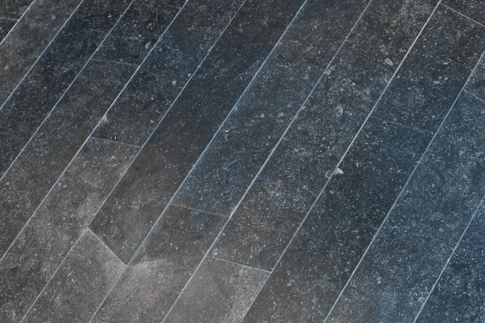 Belgian Blue Stone floor tiles - natural stone - blue limestone