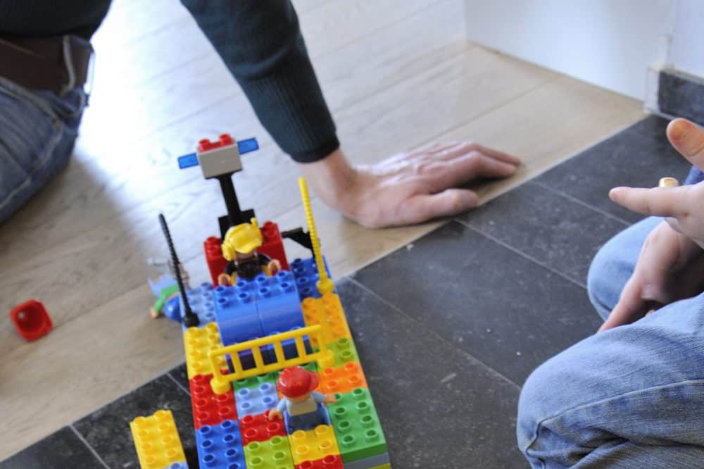 Natura Blauw afwerking