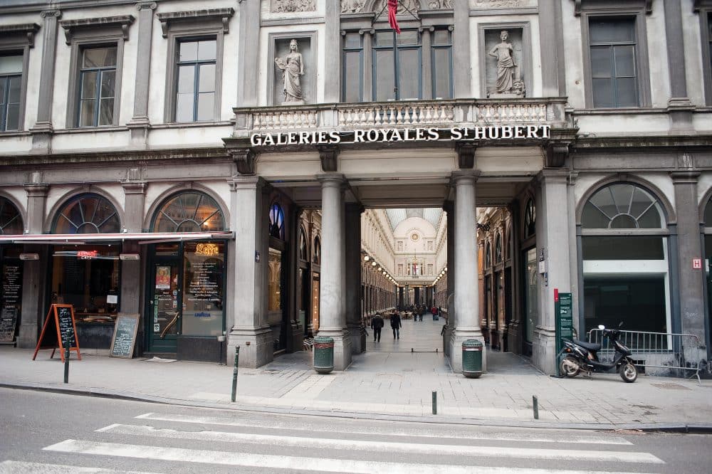 Brusselse Koninklijke galerijen - Belgische blauwe hardsteen 2 (4)