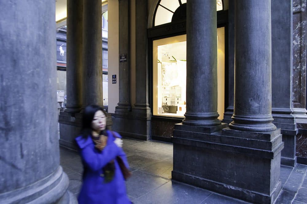 Brusselse Koninklijke galerijen - Belgische blauwe hardsteen 4