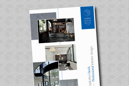 Pierre Bleue Belge - Brochure inspiratie - Professionele inrichting - blauwesteen