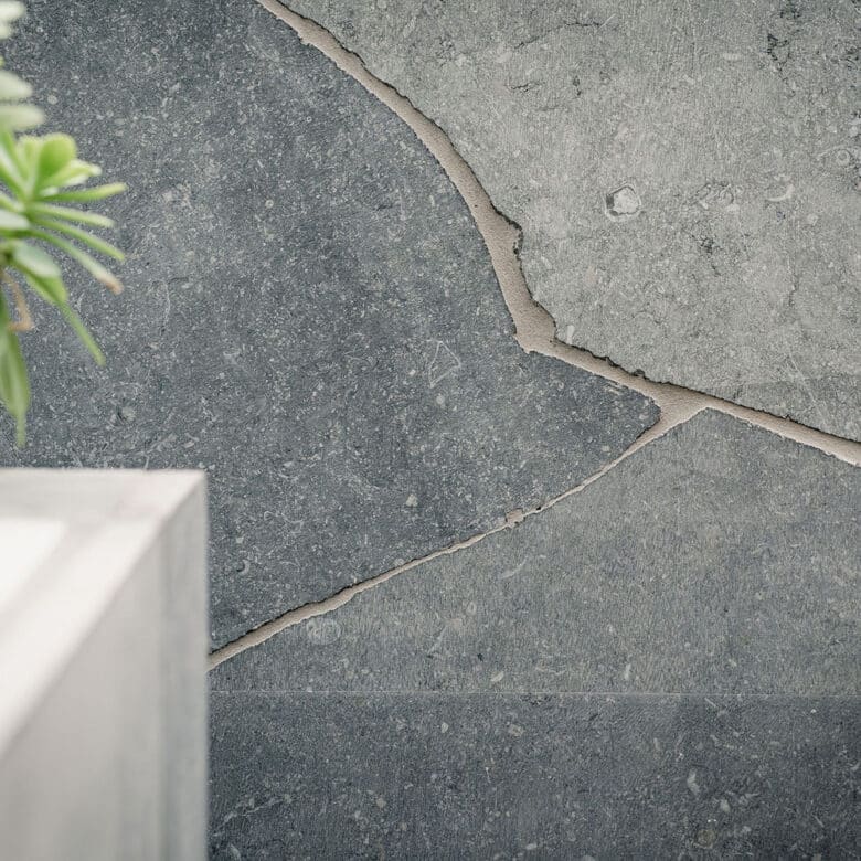 Belgische Blauwe Steen - Badkamer - Afwerking : Ruw Gezaagd