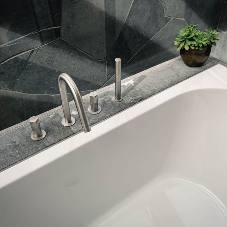 Belgische Blauwe Steen - Badkamer - Afwerking : Ruw Gezaagd